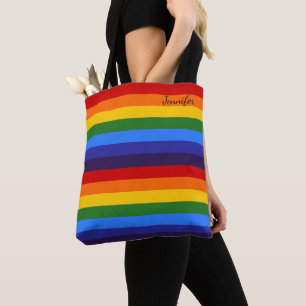 Rainbow Personalisiert Tasche