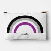 Rainbow-Personalisiert Zubehörtasche (Rückseite)