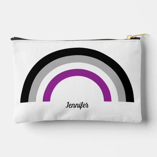 Rainbow-Personalisiert Zubehörtasche (Rückseite)