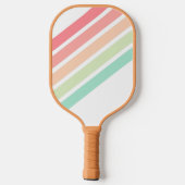 Rainbow Personalized Name Custom Pickleball Paddle (Rückseite)