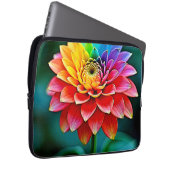 Rainbow Petal Laptopschutzhülle (Vorne Rechts)
