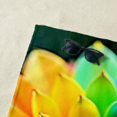 Rainbow Petal Strandtuch (Beispiel)