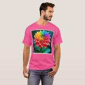 Rainbow Petal T-Shirt (Vorne ganz)