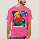 Rainbow Petal T-Shirt (Vorderseite)