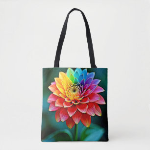 Rainbow Petal Tasche