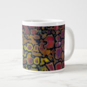 Rainbow Petrified Dinosaurier Bone Jumbo-Tasse (Vorderseite Rechts)