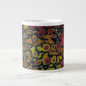 Rainbow Petrified Dinosaurier Bone Jumbo-Tasse (Vorderseite)
