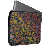Rainbow Petrified Dinosaurier Bone Laptopschutzhülle (Vorne Rechts)