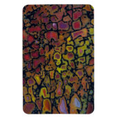 Rainbow Petrified Dinosaurier Bone Magnet (Vertikal)