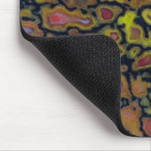 Rainbow Petrified Dinosaurier Bone Mousepad (Ecke)