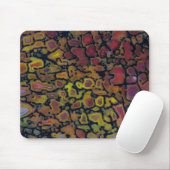Rainbow Petrified Dinosaurier Bone Mousepad (Mit Mouse)