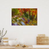 Rainbow Petrified Wood Poster (Küche)