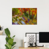 Rainbow Petrified Wood Poster (Heimbüro)