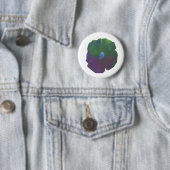 Rainbow Petunia Button (Beispiel)