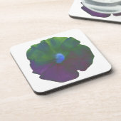 Rainbow Petunia Cork Untersetzer (Linke Seite)