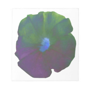 Rainbow Petunia Notepad Notizblock