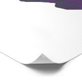 Rainbow Petunia Poster (Ecke)