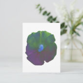 Rainbow Petunia Postkarte (Stehend Vorderseite)