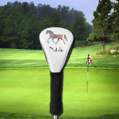 Rainbow-Pferd - Ihr Name Golf Headcover