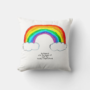 Rainbow Philosophie Kissen