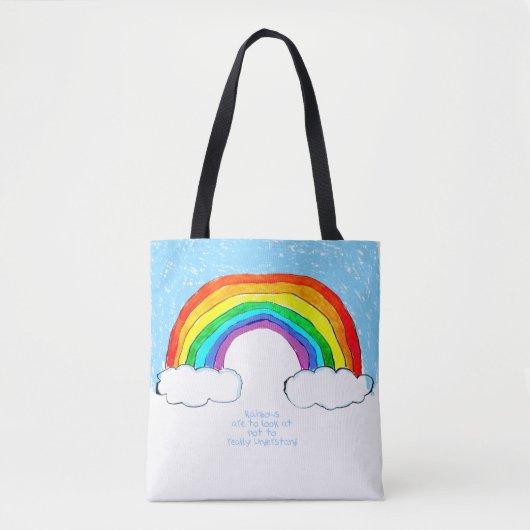 Rainbow Philosophie Tasche (Vorderseite)