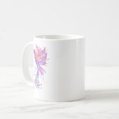 Rainbow Phoenix Bird Tattoo Kaffeetasse (Vorderseite Links)