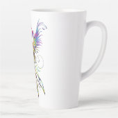 Rainbow Phoenix Latte Tasse von Brow Bird (Rechts)