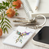 Rainbow Phoenix Schlüsselkette von Brow Bird Schlüsselanhänger (Vorderseite rechts)