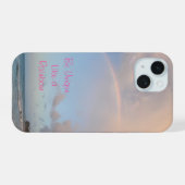 Rainbow Phone Case iPhone 15 Hülle (Rückseite (Horizontal))