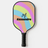 Rainbow Pickleball Paddle (Rückseite)