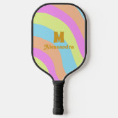 Rainbow Pickleball Paddle (Rückseite)