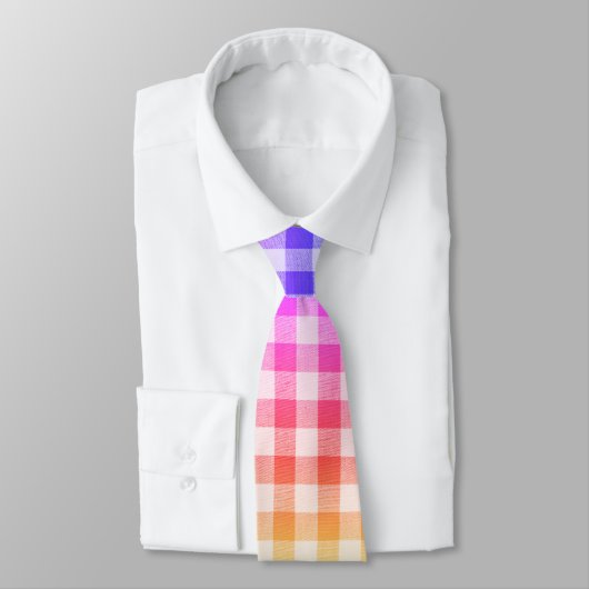 Rainbow Picnic Neck Tie Krawatte (Gebunden)