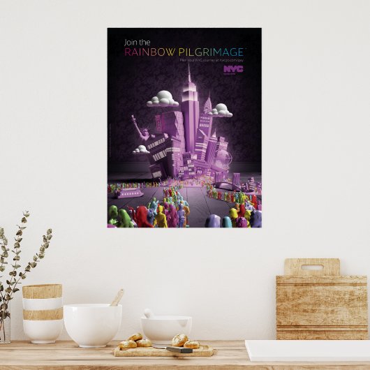 Rainbow Pilgrimage Poster (Küche)