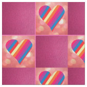 Rainbow Pink 2 Stoff (Nahaufnahme)