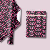 Rainbow Pink Black Girls Geburtstag Geschenkpapier