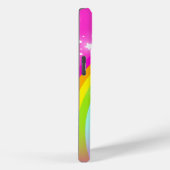 Rainbow-Pink-Girls-individuelle Name Case-Mate iPhone Hülle (Rückseite / Rechts)