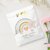 Rainbow Pink Heart Girl Baby Dusche Geschenktütchen (Versiegelt)