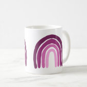 Rainbow Pink-Tasse Kaffeetasse (VorderseiteRechts)