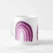 Rainbow Pink-Tasse Kaffeetasse (Vorderseite Links)