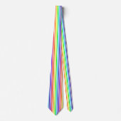 Rainbow Pinstripe Krawatte (Vorderseite)