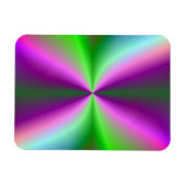 Rainbow Pinwheel 2 Magnet (Horizontal)