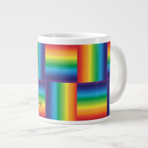 Rainbow Pinwheel-Tasse