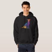 Rainbow Pitbull Hoodie (Vorne ganz)