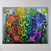 Rainbow Pixies Magic Poster (Vorne)