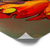 Rainbow Pixies Party Poster (Ecke)