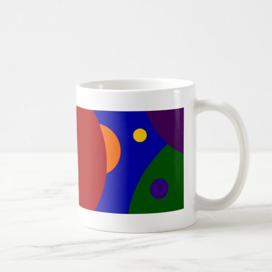 Rainbow Planets Kaffeetasse (Rechts)