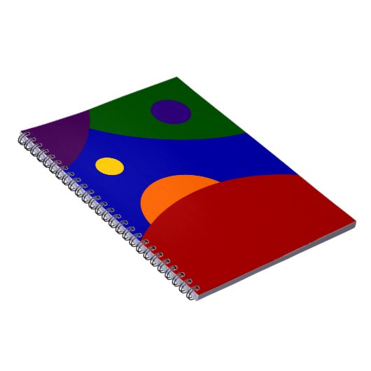 Rainbow Planets Notizblock (Rechte Seite)