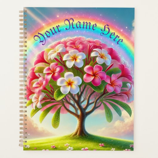 Rainbow Planner personalizable Planer (Vorderseite)