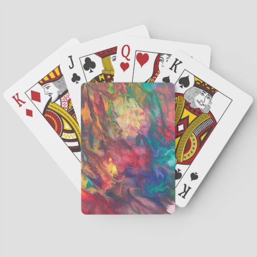 Rainbow Playing Cards Farbvolle Party Poker Cards Spielkarten (Rückseite)