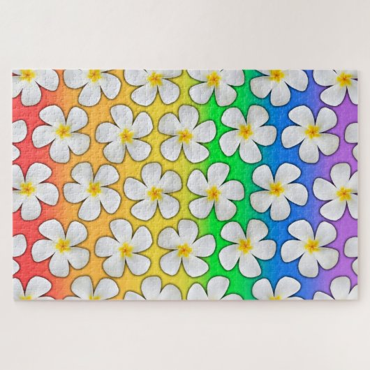 Rainbow & Plumeria, 1014 Stück, Puzzle (Horizontal)